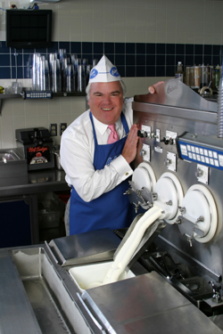 Craig Culver, co-founder of Culver’s, takes a hands-on approach to ensure the restaurants’ famous frozen custard is smooth, creamy and made fresh throughout the day. Culver’s is inviting guests to express their flavor personalities by entering the restaurant chain's What Flavor Are You Today? Contest starting June 21 for a chance to win a $1,000 Frozen Custard Treat Spree and other prizes.